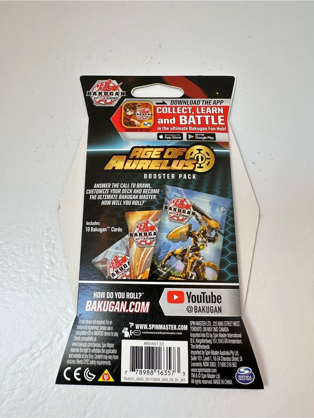 Bakugan Battle Planet Age of Aurelus  Booster Pack